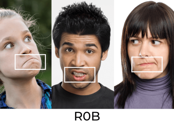 Les micromouvements de la bouche : R0B